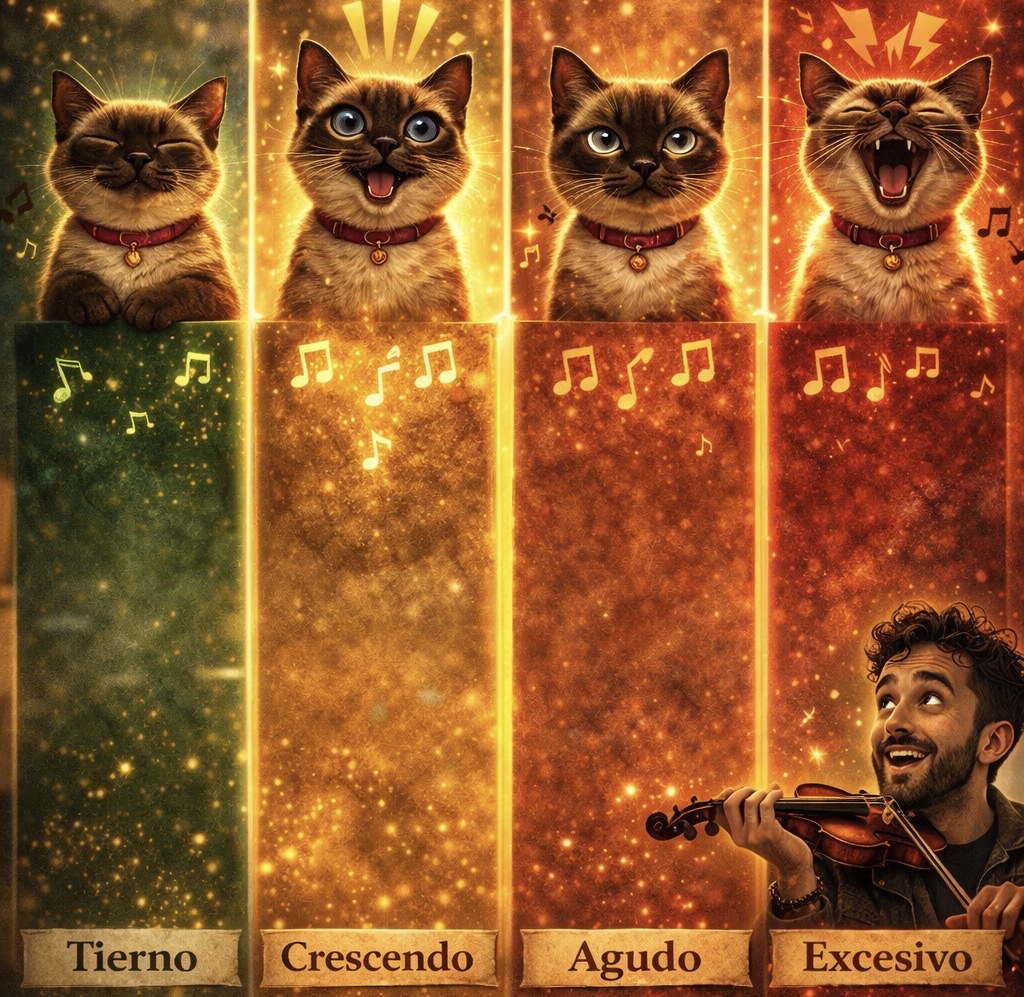 Infografía: intensidades y reacciones de Mery