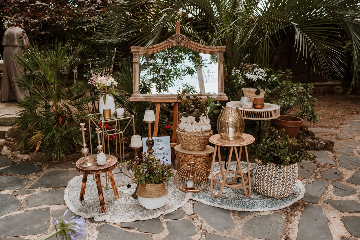 Montaje de boda de Machaco Catering en Extremadura