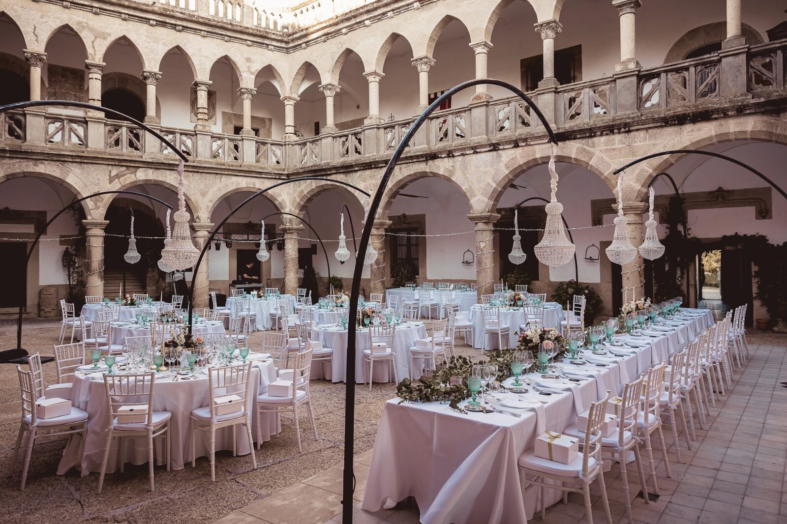 Montaje de banquete Machaco Catering