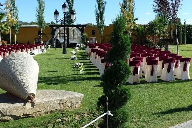 Palacio Rita en Santa Marta de los Barros, finca señorial para bodas en Extremadura