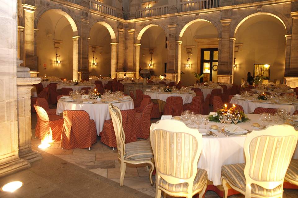 Parador de Zafra, castillo histórico para bodas en Extremadura