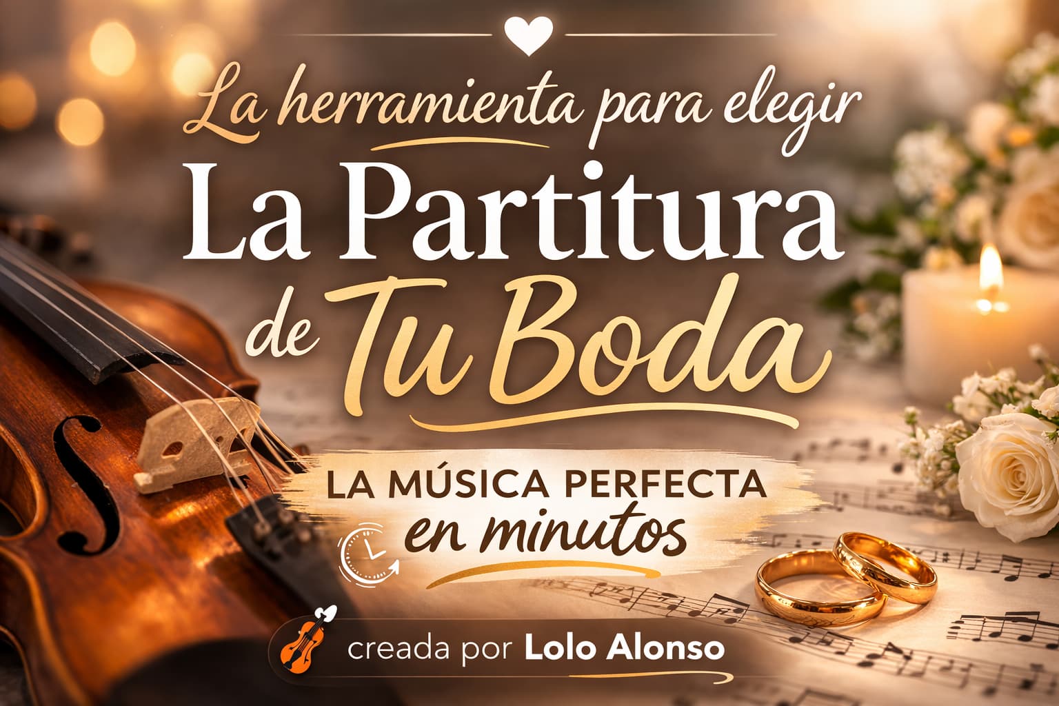 Herramienta Partitura de tu Boda