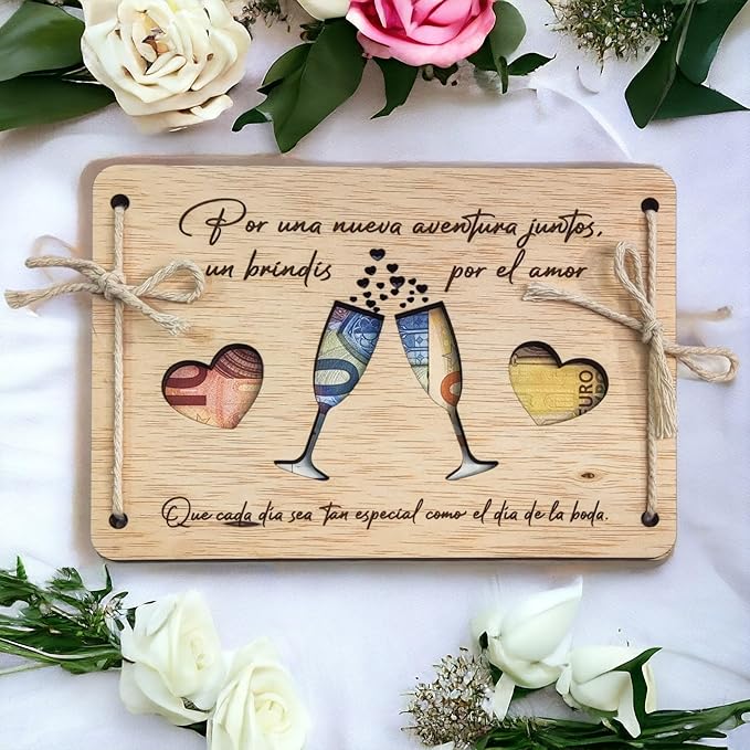 Tarjetas de agradecimiento elegantes para boda