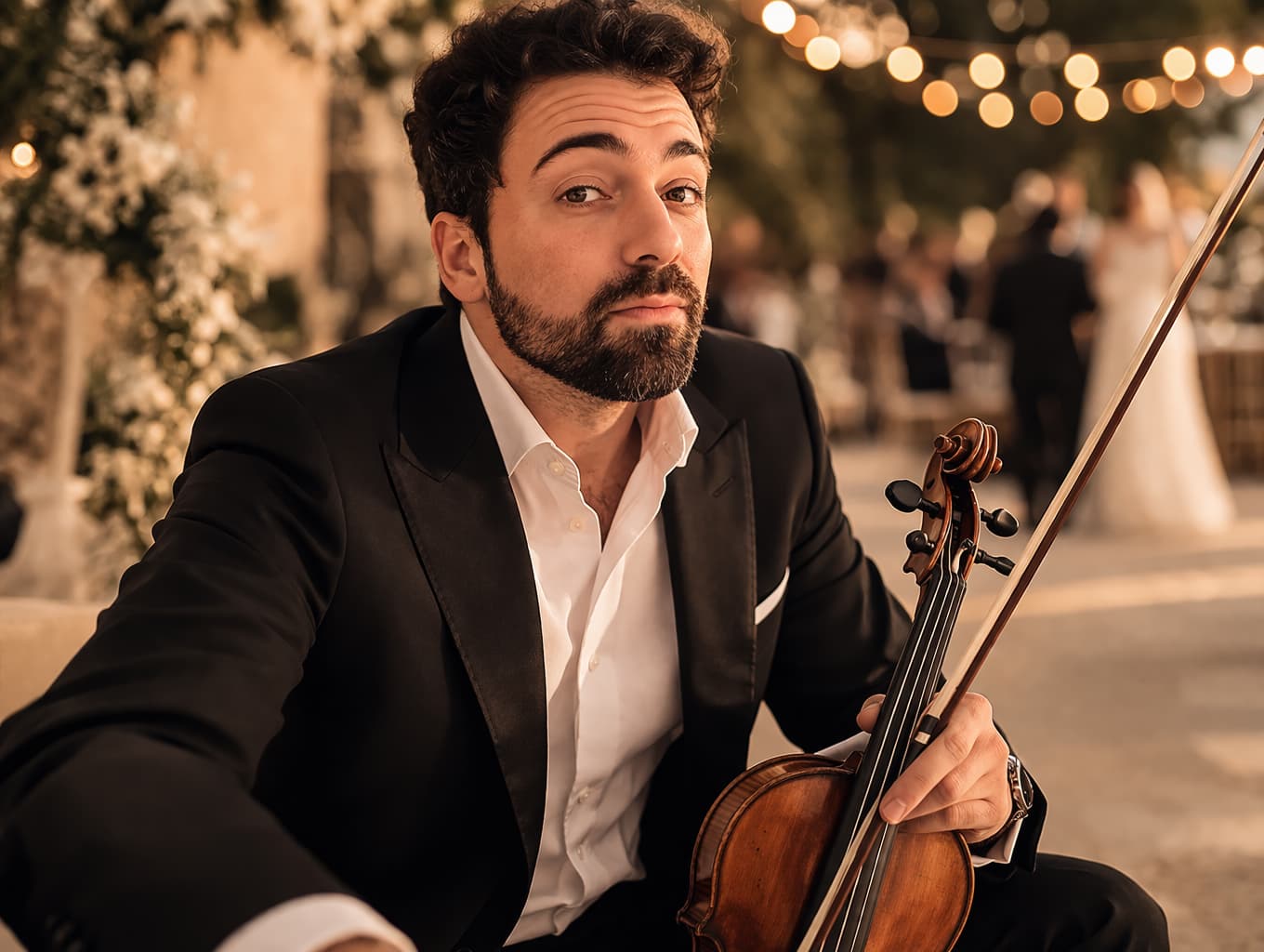 Violín en directo para bodas en Mérida por Lolo Alonso